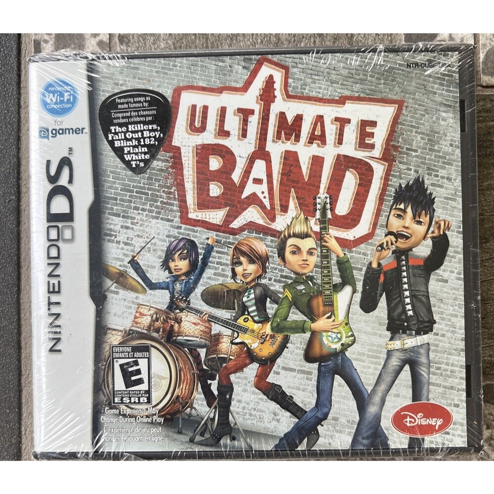 Nintendo DS Ultimate Band 2008 Disney Video Game NEW SEALED Factory Sealed